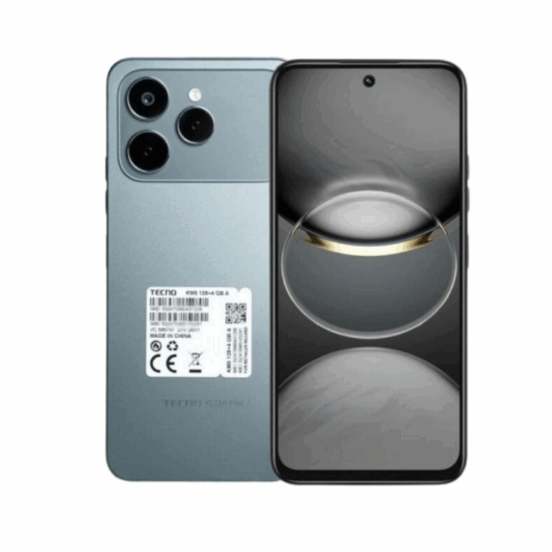 Tecno Spark 40 – 128 Go – RAM 4 Go – Écran 6.67