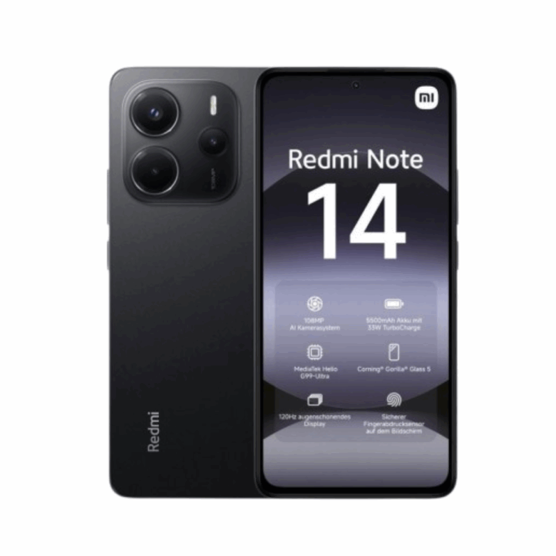 Xiaomi Redmi Note 14 - Mémoire 128 Go - RAM 8 GO